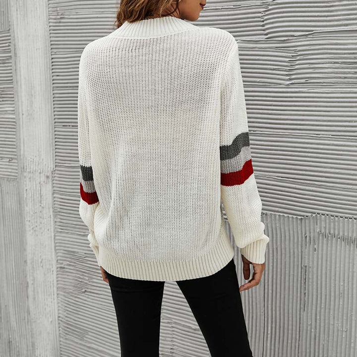 Casual Cable Knit Sweater