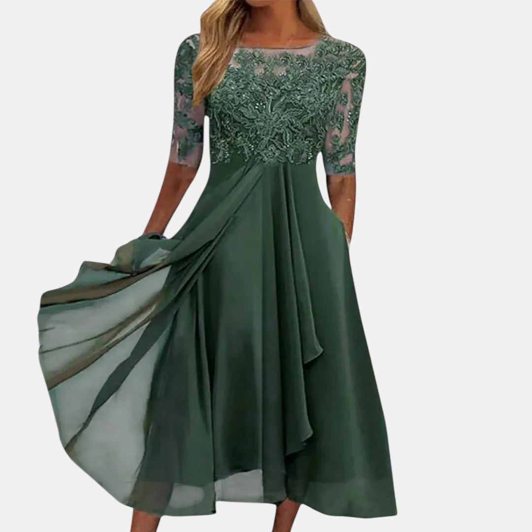 Chloé | Robe en Dentelle Élégante