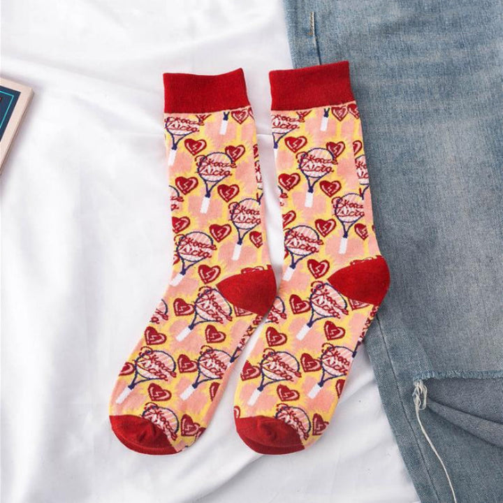 Vintage Casual Socks