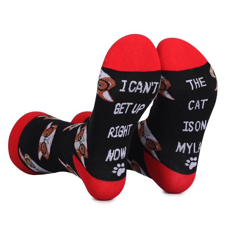 Vintage Animal Print Socks