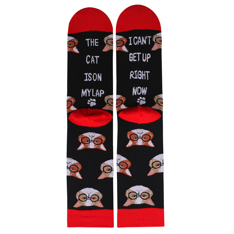 Vintage Animal Print Socks