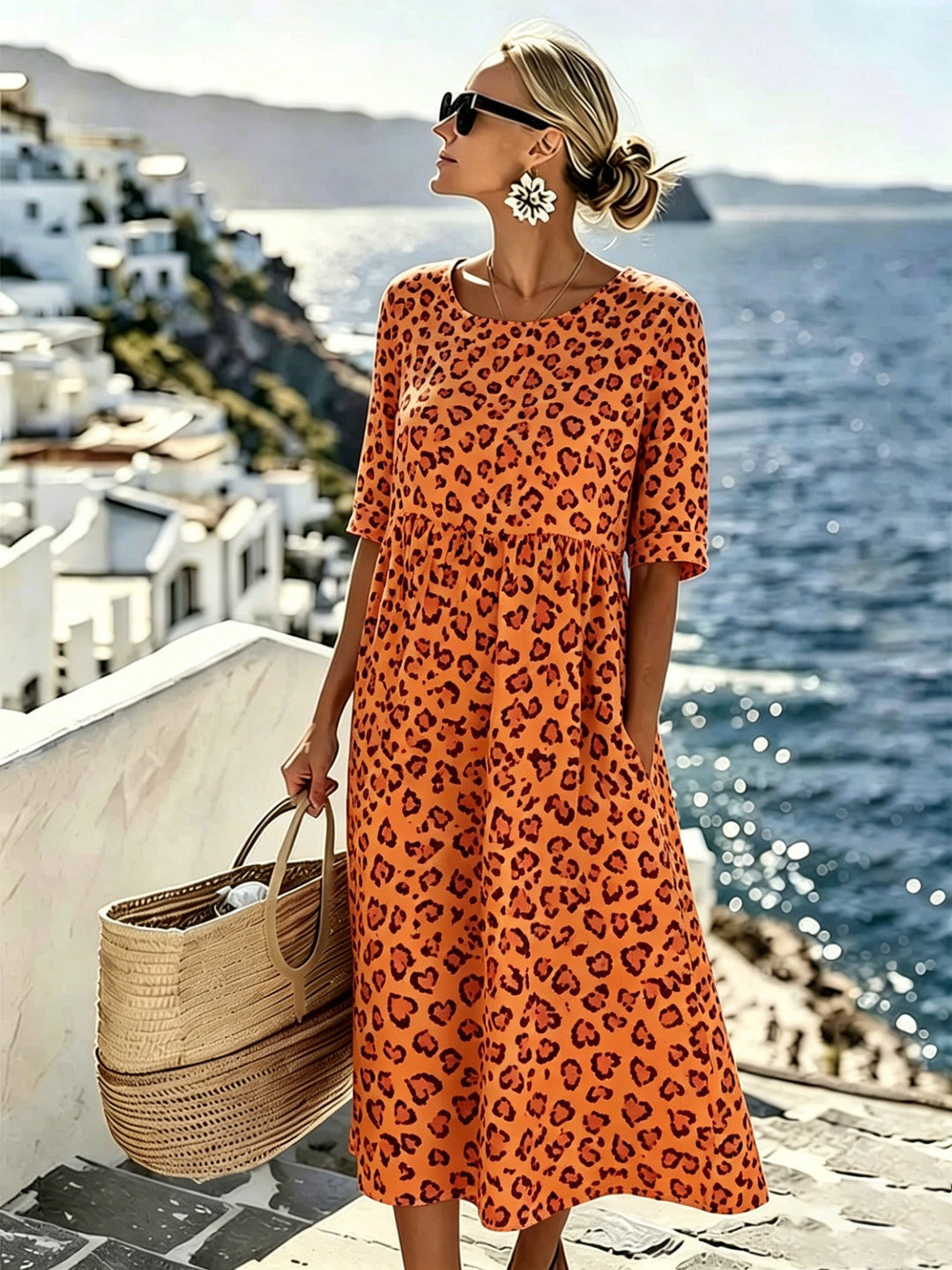 Sienna™ | Robe Midi Wild Grace