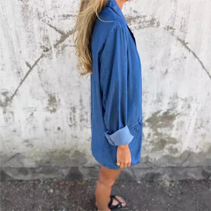 Sarah | Blazer en Jean Sans Effort