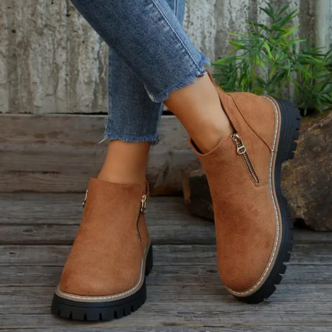 Isolde - Bottines Chic En Suédine