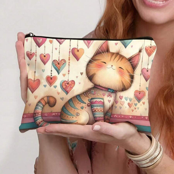 Casual Cat Pattern Bag