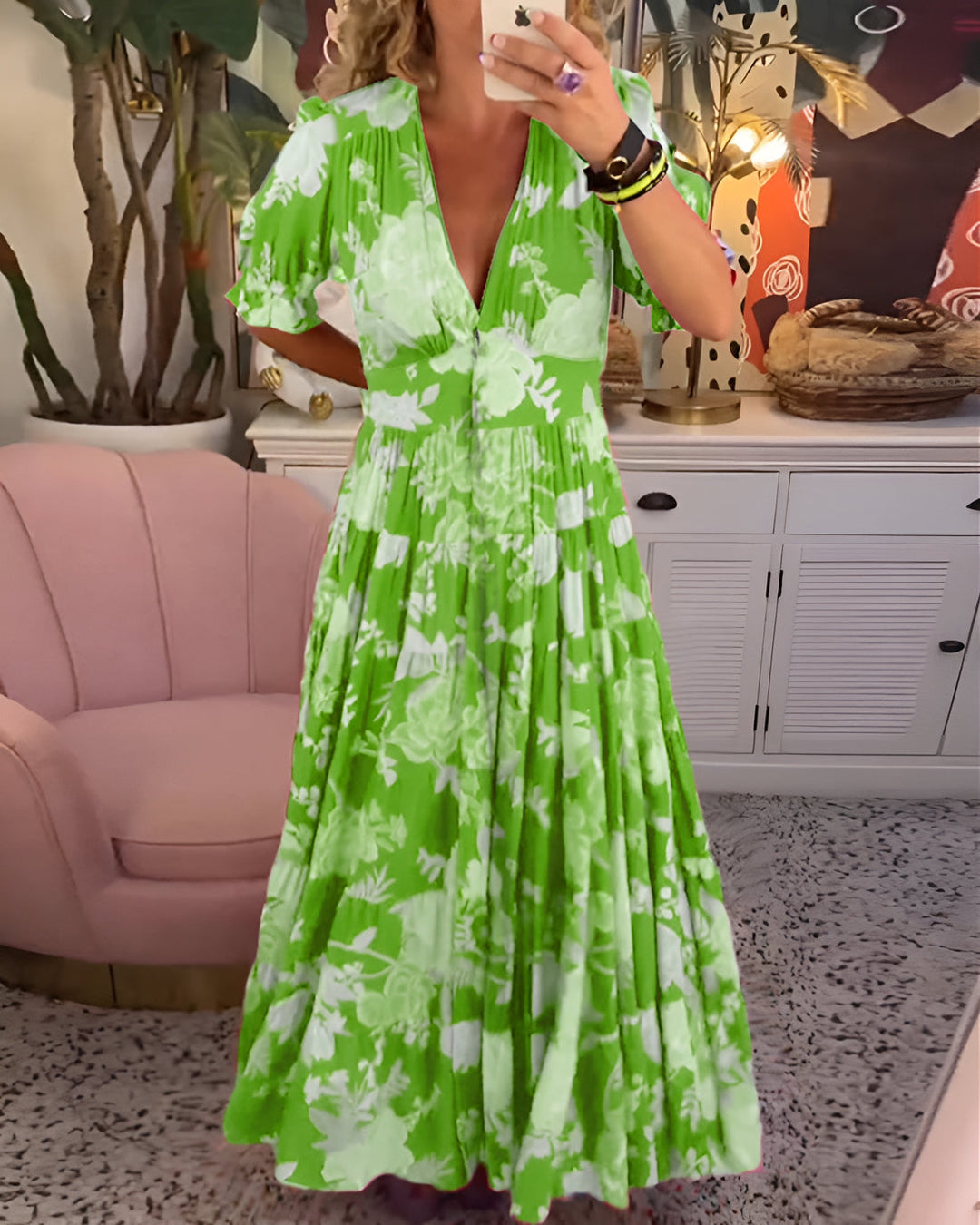 Gigi - Élégance Florale Décontractée