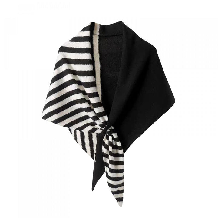 Warm Striped Shawl