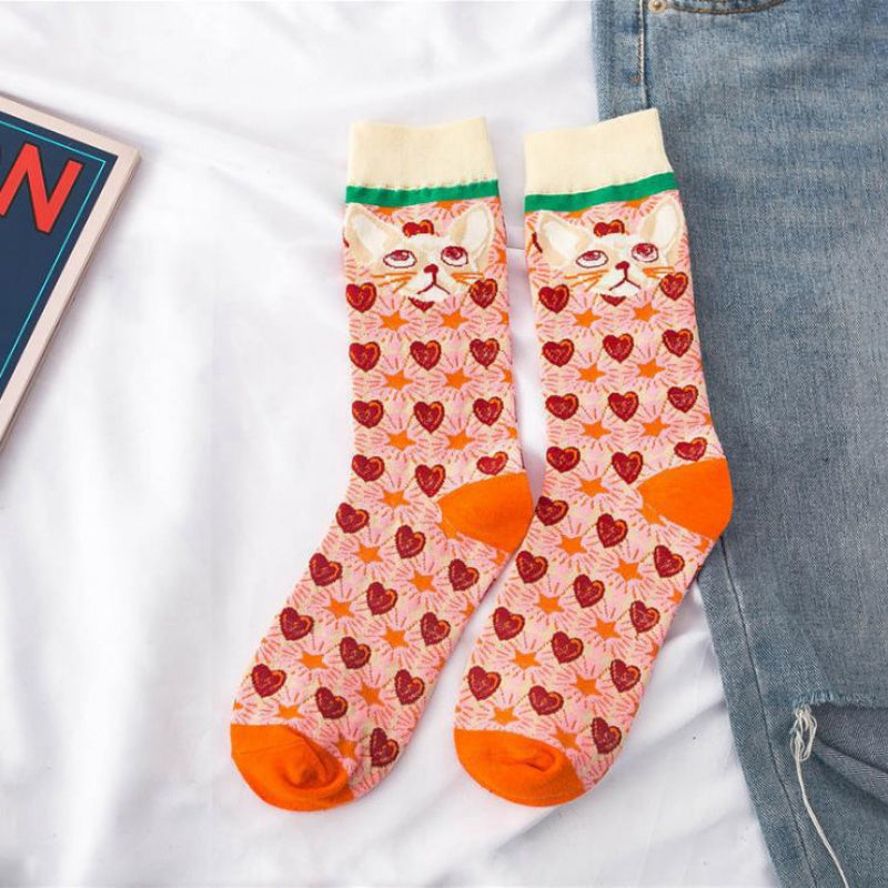 Vintage Casual Socks