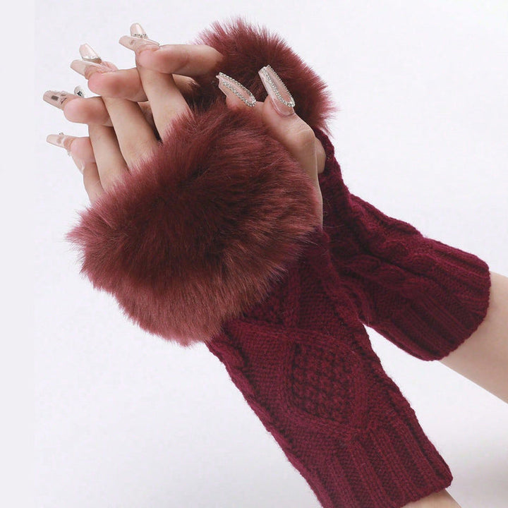 Warm Solid Colour Gloves