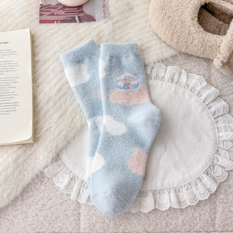 Cartoon Warm Socks