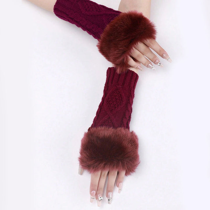 Warm Solid Colour Gloves