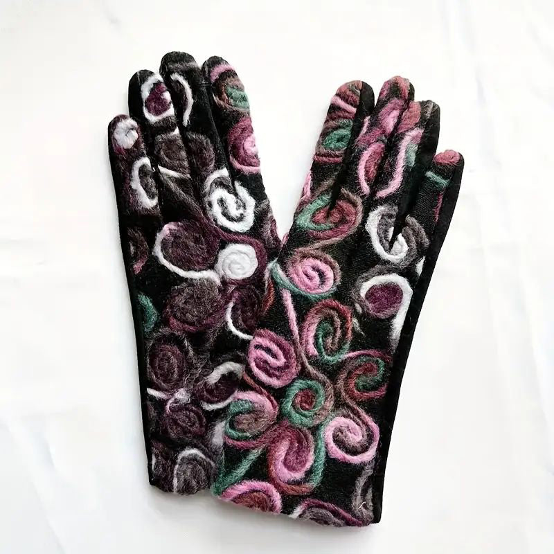 Vintage Warm Gloves