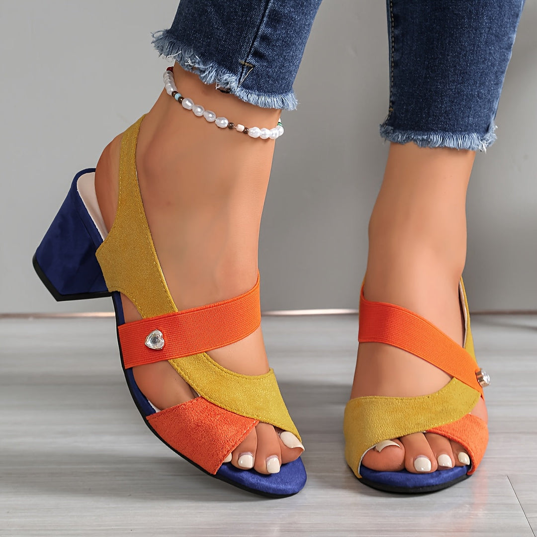 Lucia™ | Talons Blocs de Confort Orthopédique