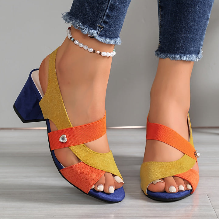 Lucia™ | Talons Blocs de Confort Orthopédique