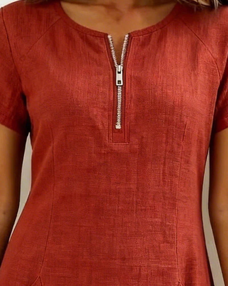 Robe Lina™ : élégance naturelle pour le quotidien.
