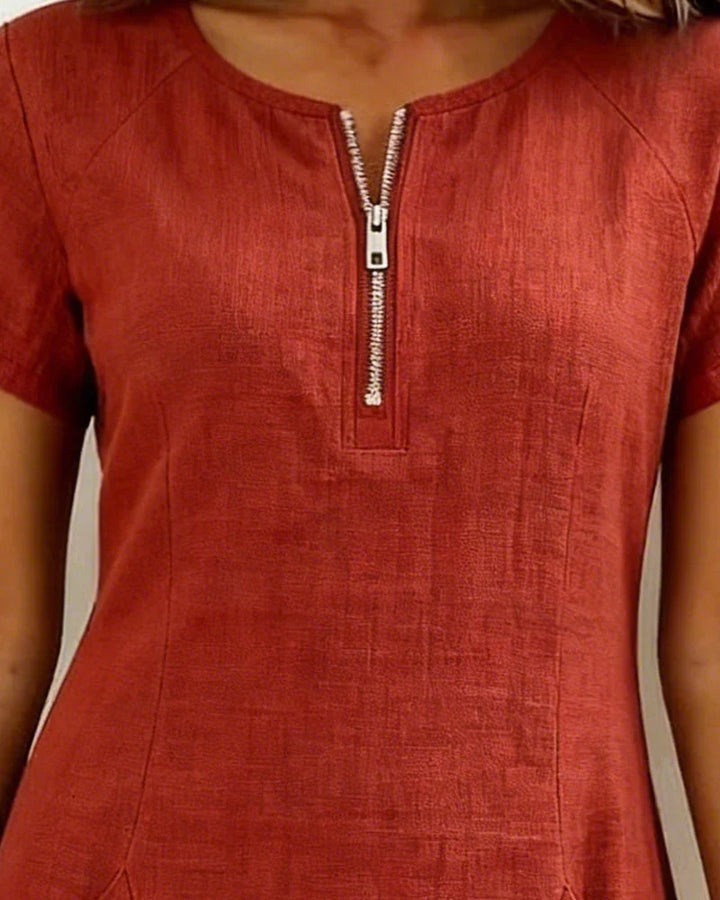Robe Lina™ : élégance naturelle pour le quotidien.