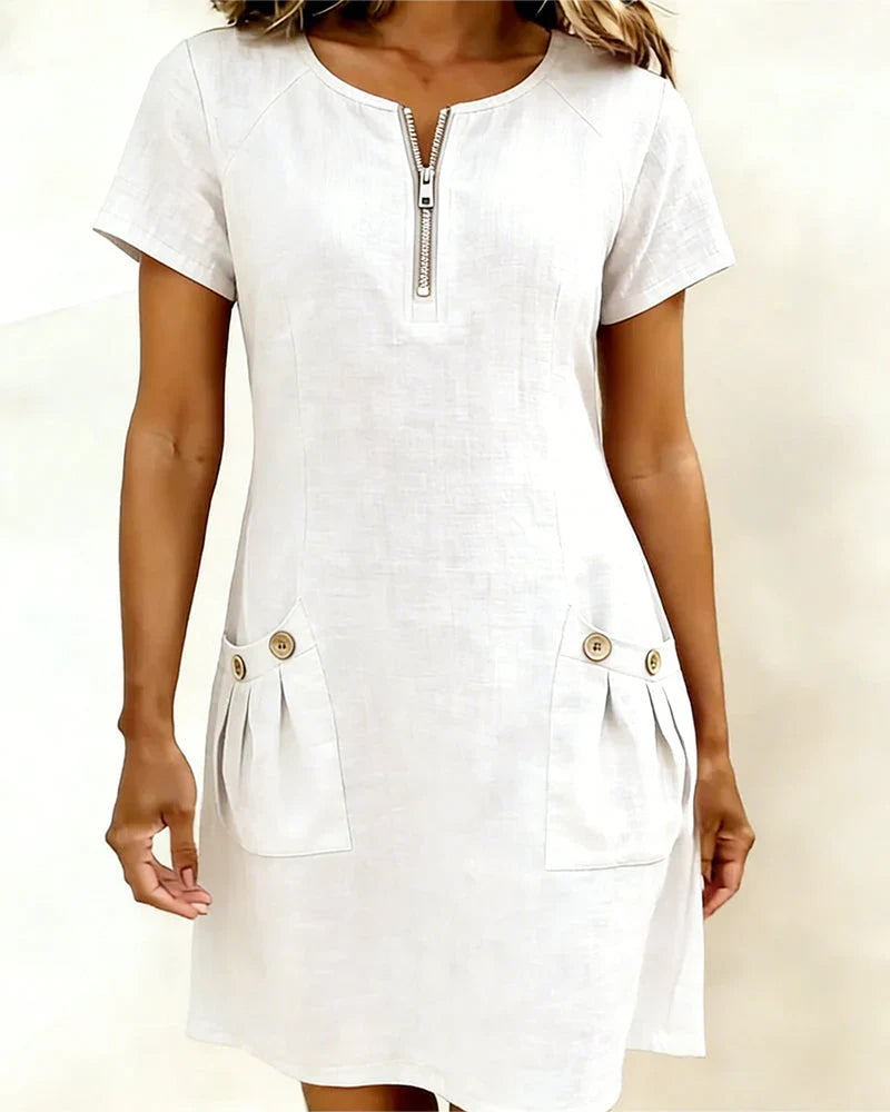 Robe Lina™ : élégance naturelle pour le quotidien.