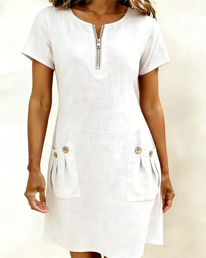 Robe Lina™ : élégance naturelle pour le quotidien.