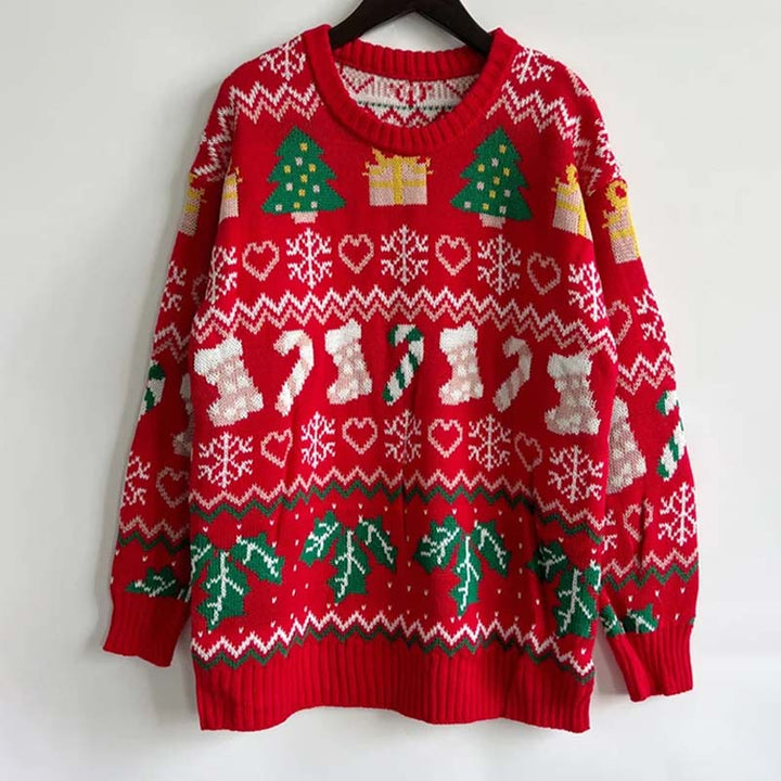 Casual Christmas Knit Sweater