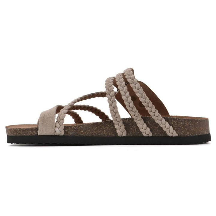 Hayleigh - Sandales Tressées Confortables