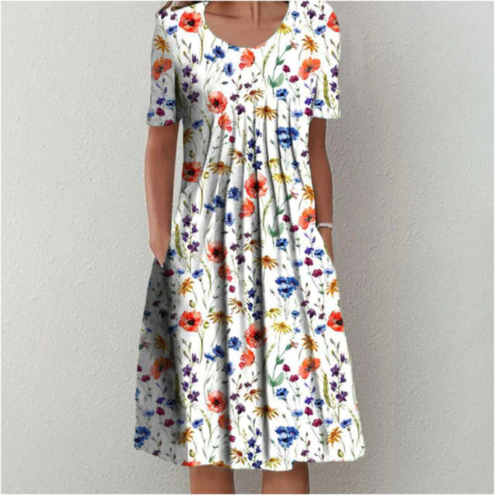 Gigi – Robe Estivale Flatteuse Effet Ventre Plat