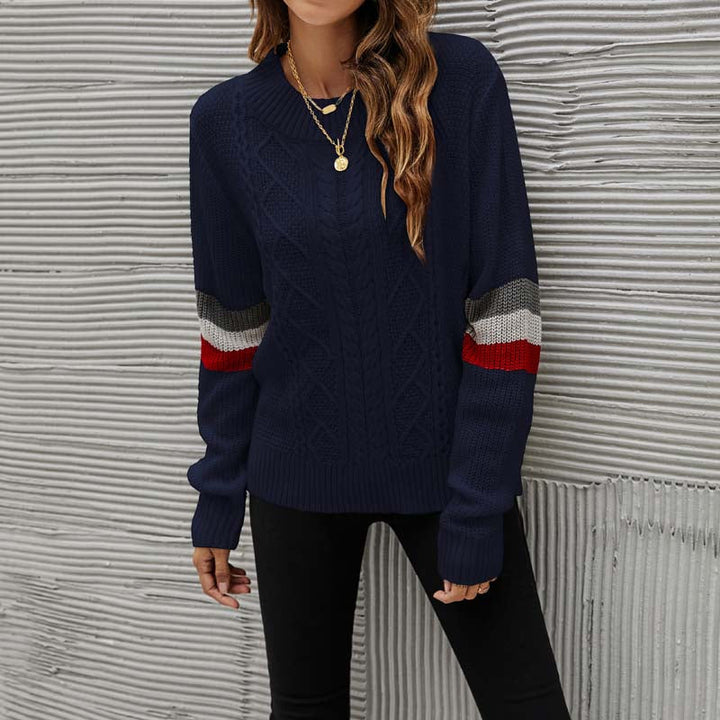 Casual Cable Knit Sweater