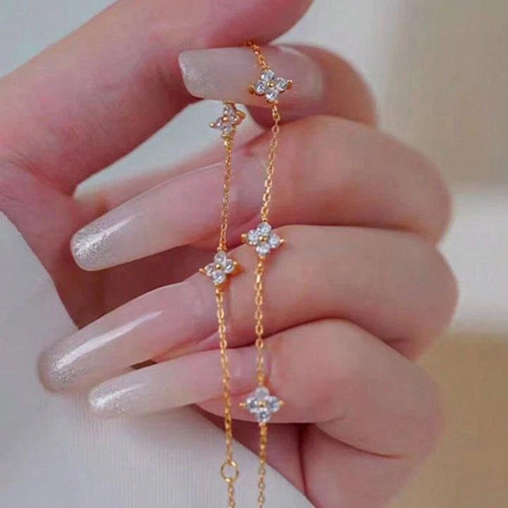 Vintage Four-Leaf Clover Necklace