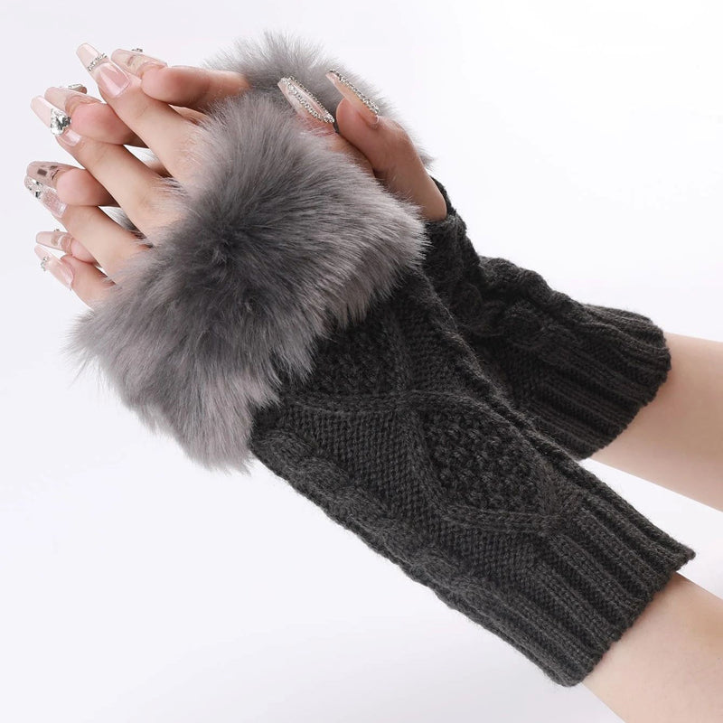 Warm Solid Colour Gloves