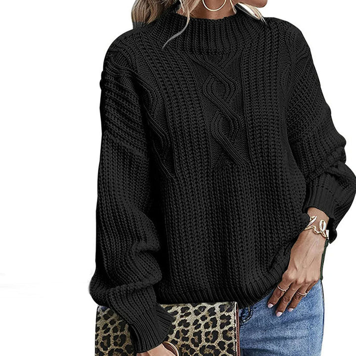 Casual Cable Knit Sweater