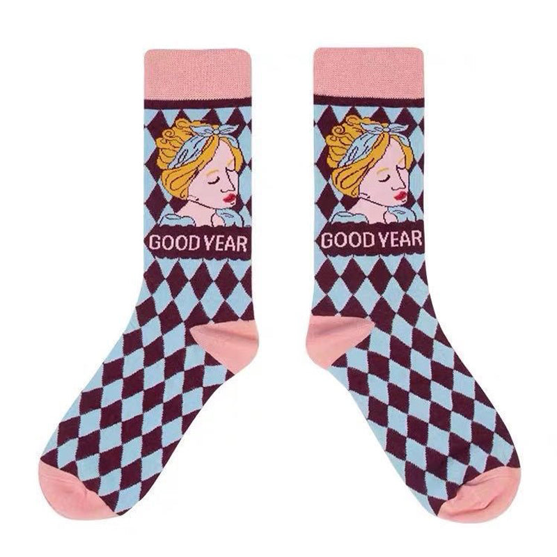 Vintage Casual Socks
