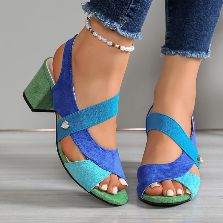 Lucia™ | Talons Blocs de Confort Orthopédique