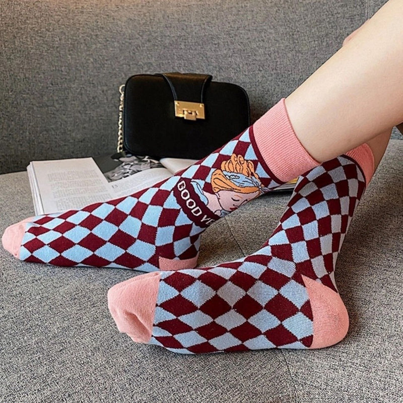 Vintage Casual Socks