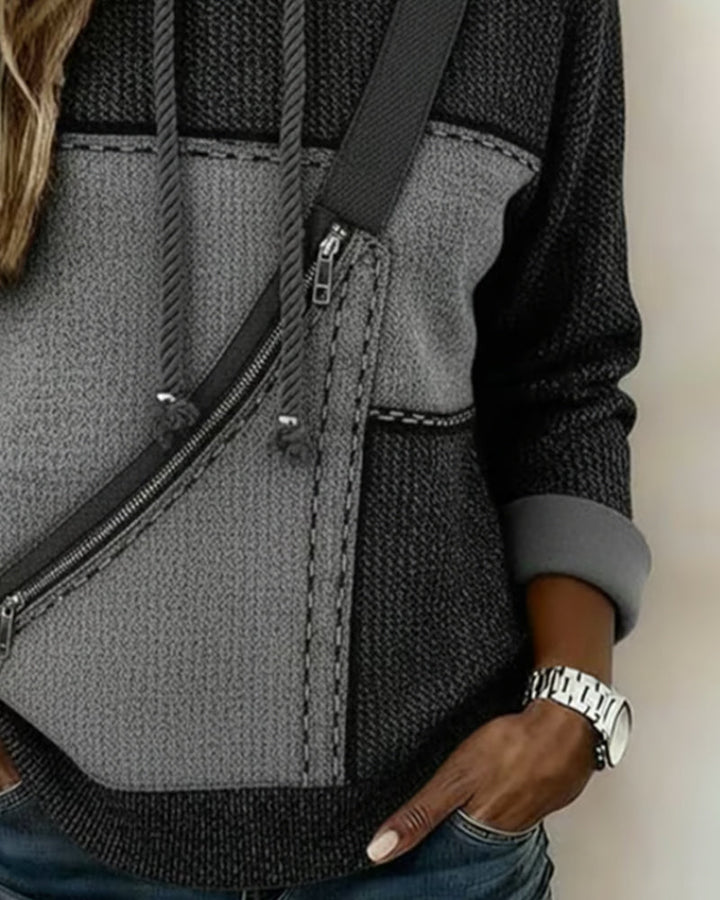 Rosita - Hoodie Color-Block Urbain