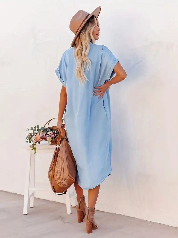 SAVANNAH | Robe-chemise avec Poches