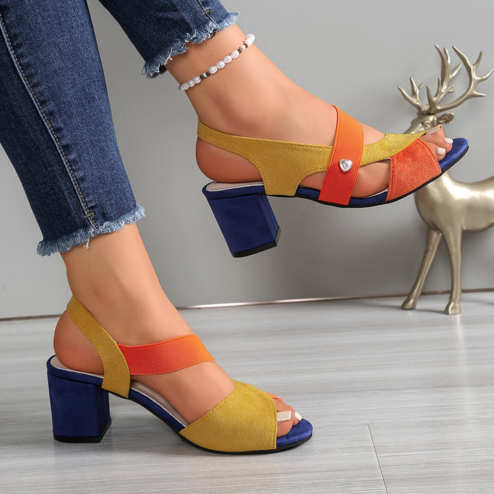 Lucia™ | Talons Blocs de Confort Orthopédique