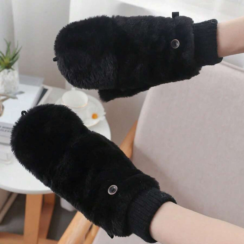 Warm Solid Colour Gloves