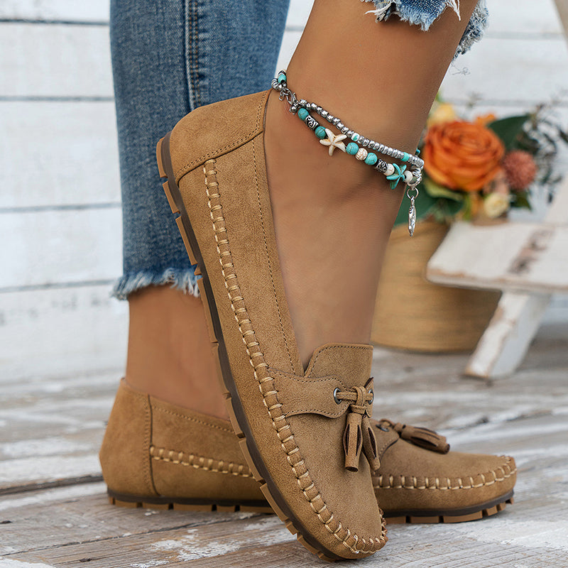 Lise - Mocassins Vintage Confortables