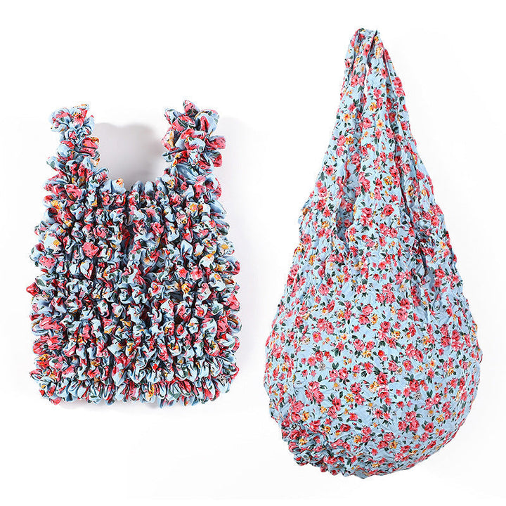 Vintage Floral Print Bag