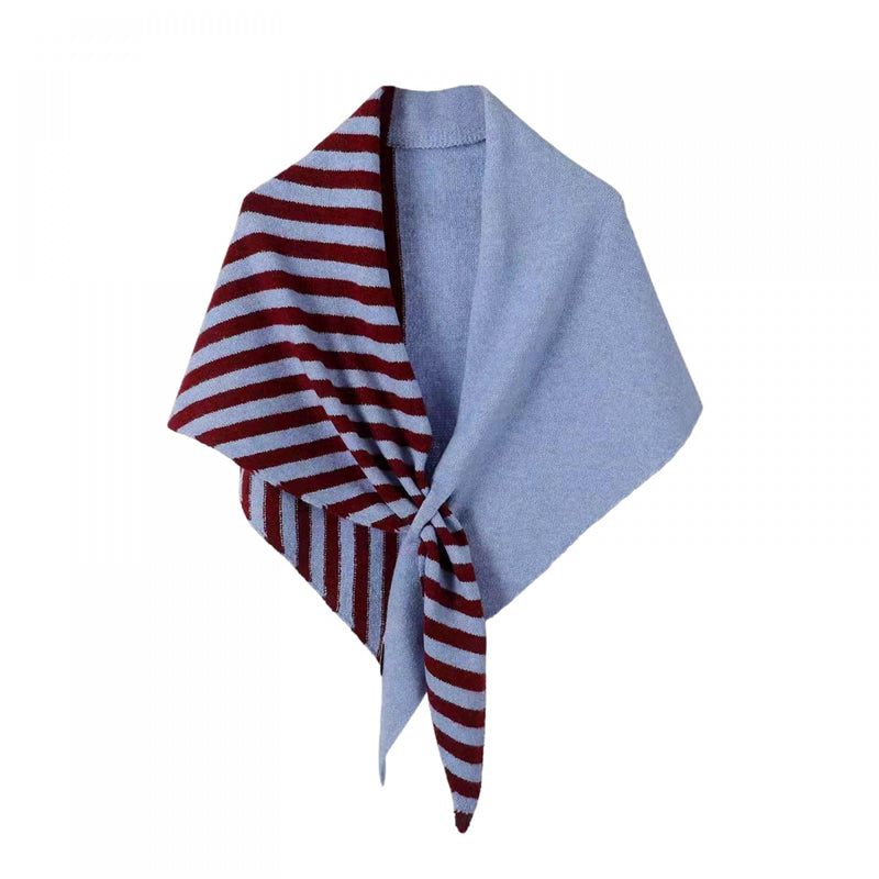 Warm Striped Shawl