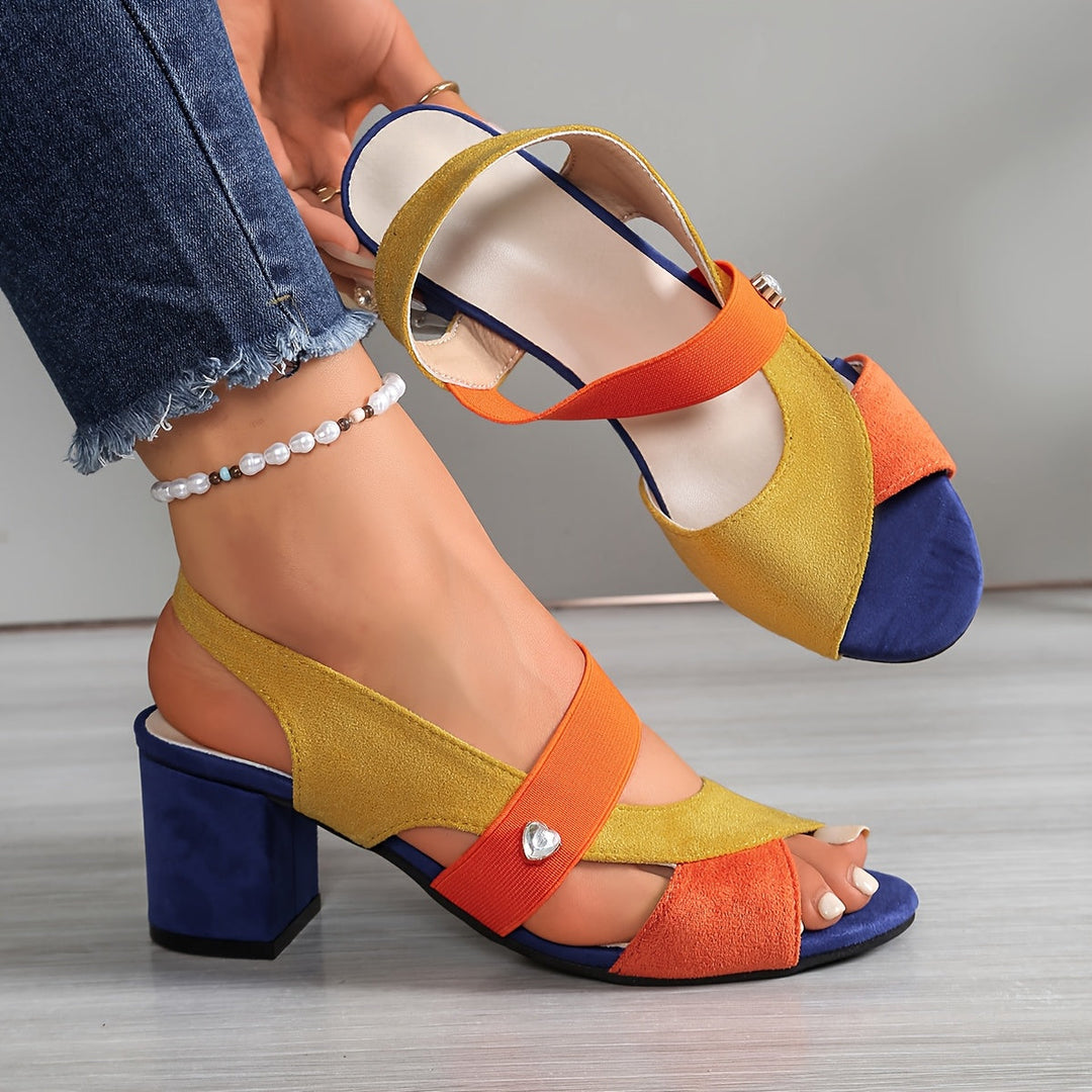 Lucia™ | Talons Blocs de Confort Orthopédique