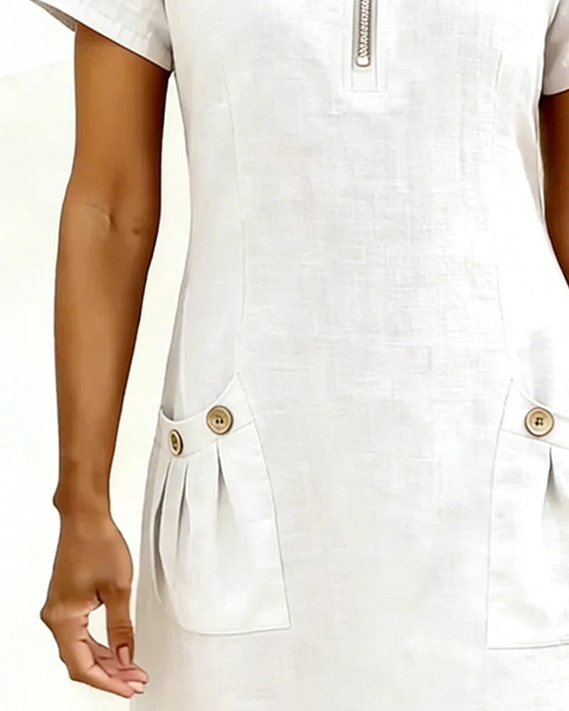 Robe Lina™ : élégance naturelle pour le quotidien.