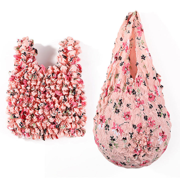 Vintage Floral Print Bag