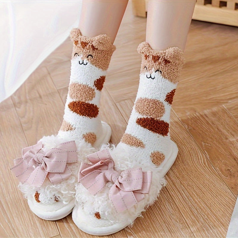 Cartoon Warm Socks