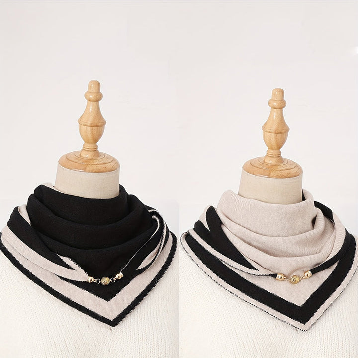 Vintage Colour Block Scarf