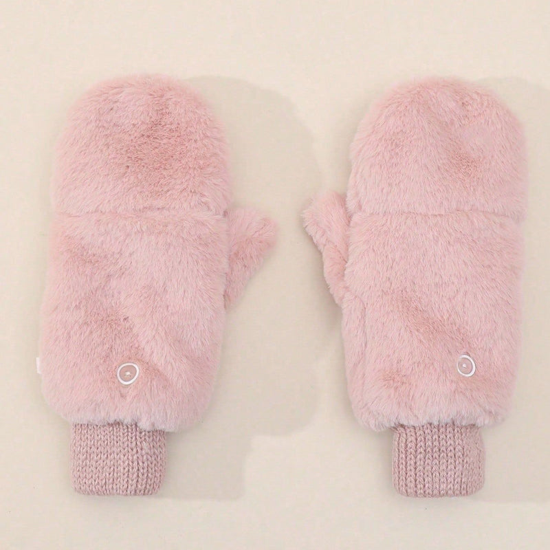 Warm Solid Colour Gloves