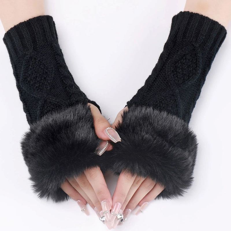 Warm Solid Colour Gloves