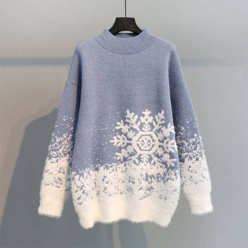 Casual Christmas Knit Sweater