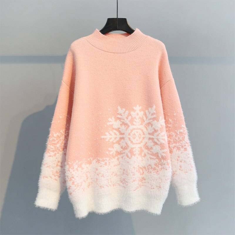 Casual Christmas Knit Sweater