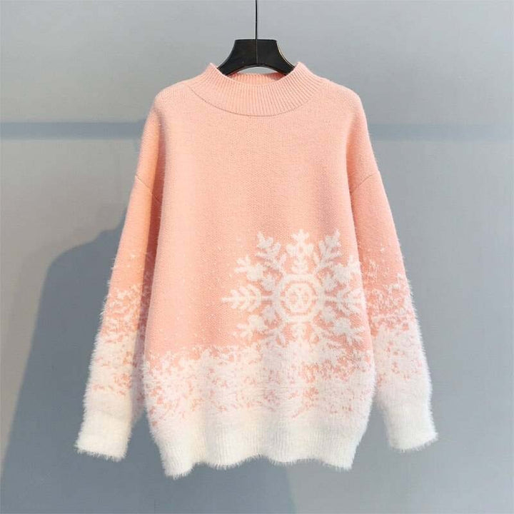 Casual Christmas Knit Sweater