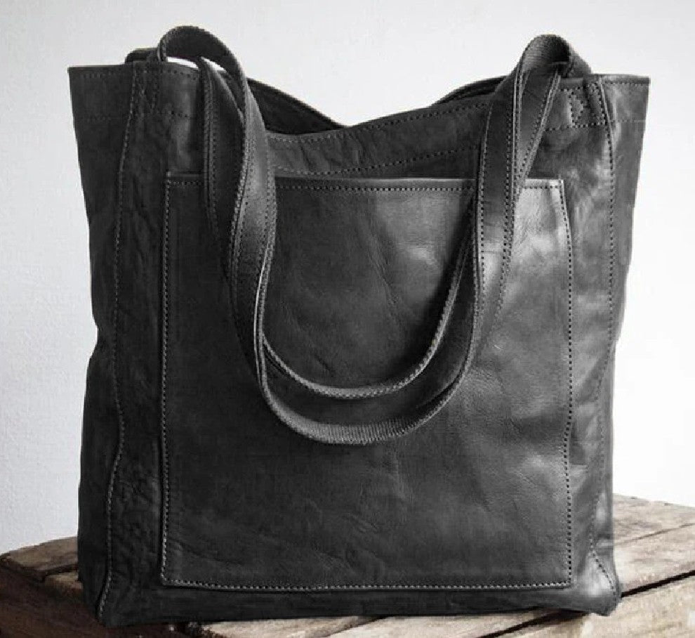Thessalie | Sac fourre-tout en cuir classique